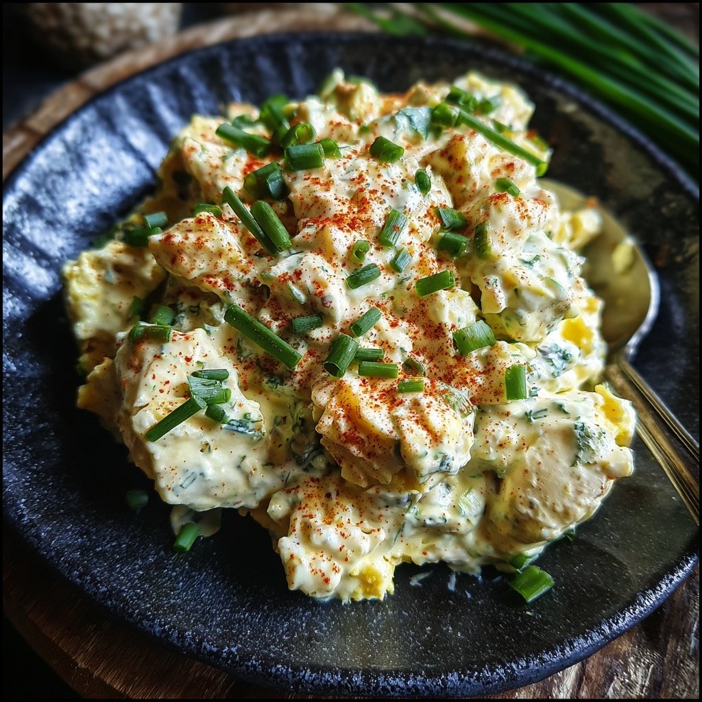 Schnell & Einfach 10-Minuten-Eiersalat mit Joghurt