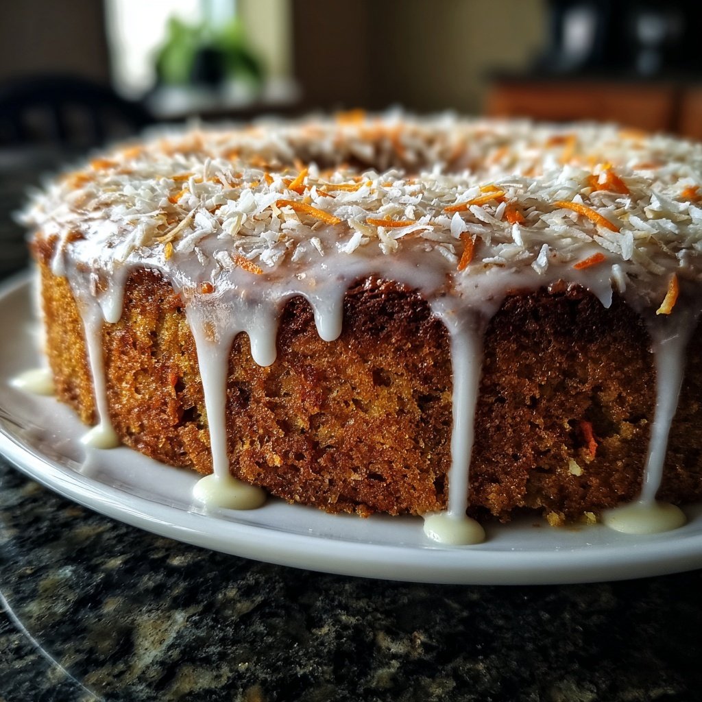 Karottenkuchen Mit Kokos