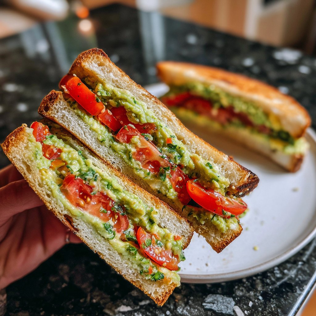 Herzförmige Sandwiches