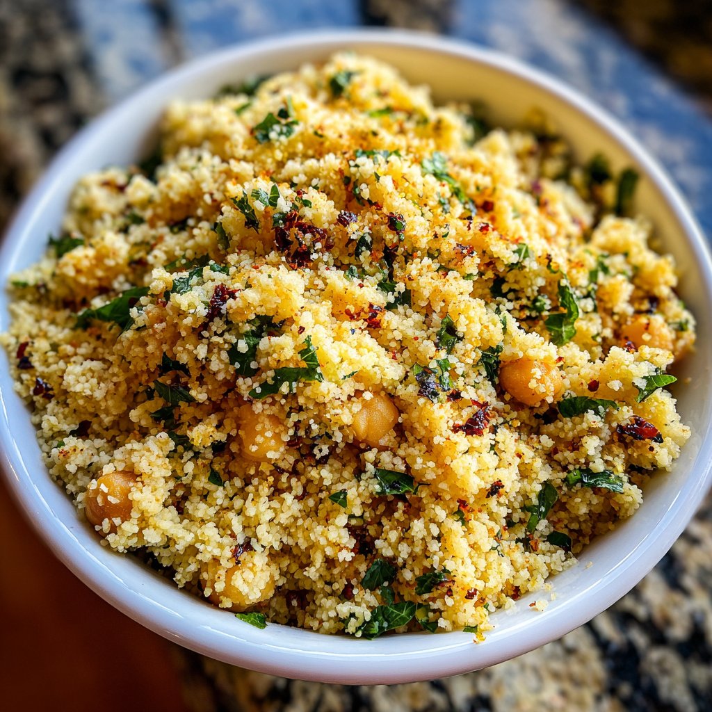 Couscous mit Kichererbsen