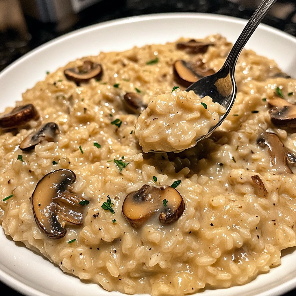 Risotto mit Champignons